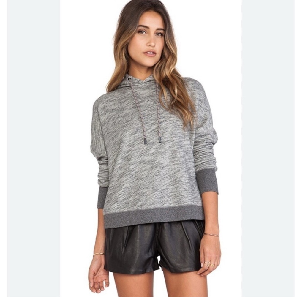 rag & bone cross back hoodie